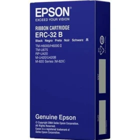 Epson ERC 32B Black Ribbon Cartridge, C43S015371